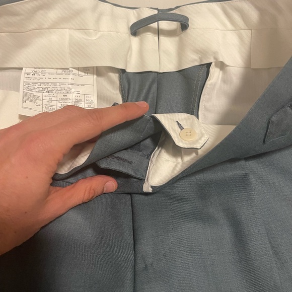 Suit Supply New with Tags 38L Mid Blue Havana Suit - Picture 13 of 16